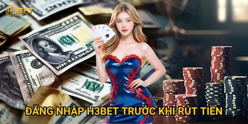Đăng nhập H3bet trước khi rút tiền